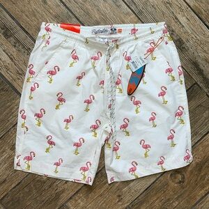 Pink Flamingo 🦩 shorts Men’s L (34) NWT